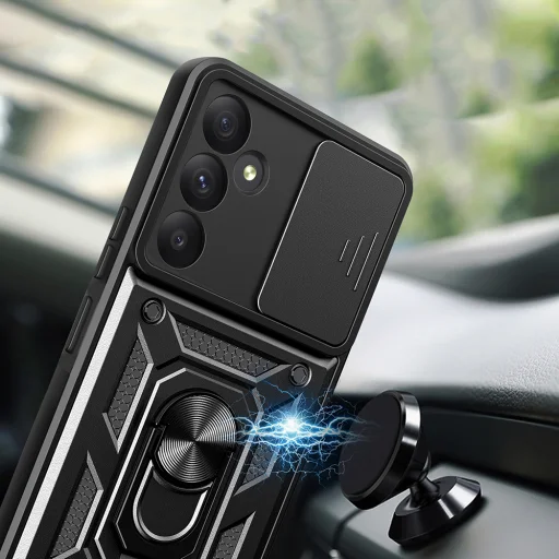  Techsuit - CamShield sorozat - Samsung Galaxy A55 5G - Kék tok - 4