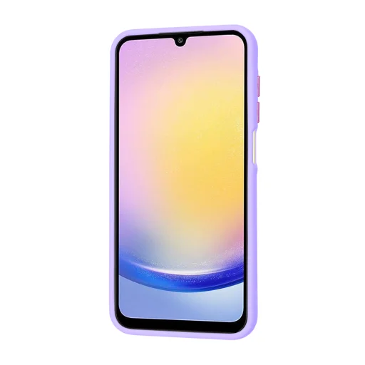  Techsuit - HaloFrost Sorozat - Samsung Galaxy A25 5G - Világos lila tok - 4