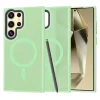  Techsuit - HaloFrost MagSafe sorozat - Samsung Galaxy S24 Ultra - Világoszöld tok thumbnail