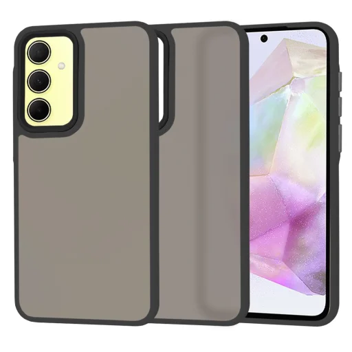  Techsuit - HaloFrost Sorozat - Samsung Galaxy A35 5G - Fekete tok - 1