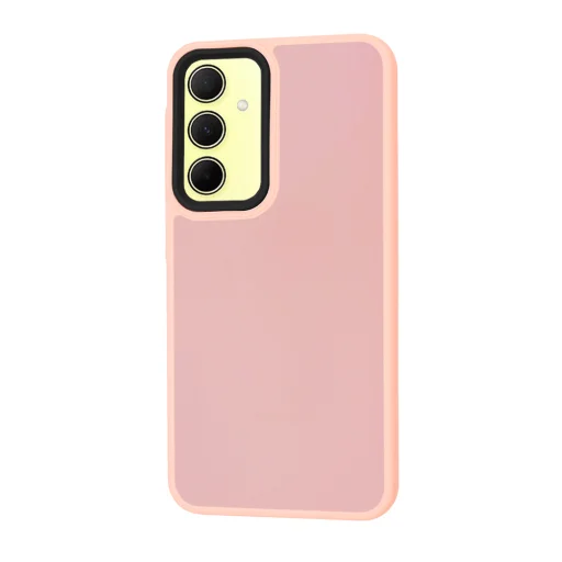  Techsuit - HaloFrost Sorozat - Samsung Galaxy A35 5G - Rózsaszín tok - 2