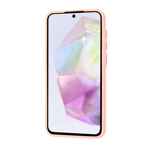  Techsuit - HaloFrost Sorozat - Samsung Galaxy A35 5G - Rózsaszín tok - 3