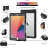 ShellBox - Vízálló IP68 - iPad 10.2" (2019 / 2020 / 2021) - Fekete tok thumbnail