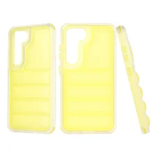  Techsuit - Hullámpajzs - Samsung Galaxy S23 - Sárga tok