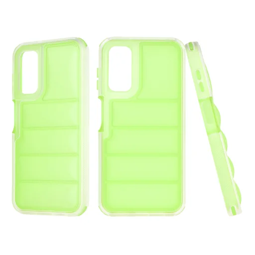  Techsuit - Wave Shield - Samsung Galaxy A14 4G / A14 5G - Zöld tok - 1