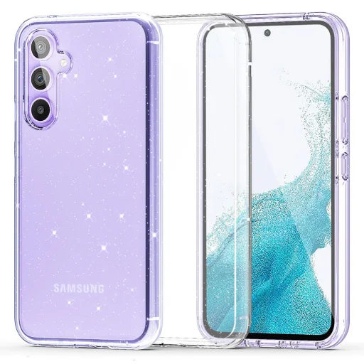  Techsuit - SparkleSkin sorozat - Samsung Galaxy A54 - Átlátszó tok - 1