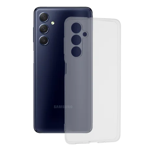  Techsuit - Átlátszó Szilikon - Samsung Galaxy M54 - Átlátszó tok - 1