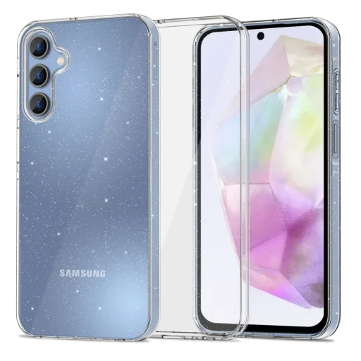  Techsuit - SparkleSkin sorozat - Samsung Galaxy A35 5G - Átlátszó tok - 1