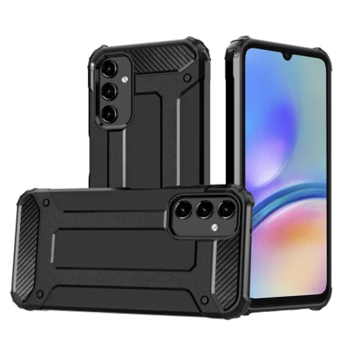  Techsuit - Hibrid Páncél - Samsung Galaxy A05s - Fekete tok - 1
