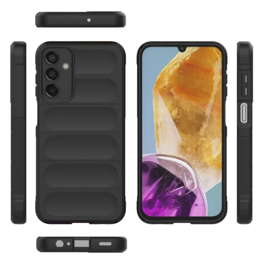  Techsuit - Varázspajzs - Samsung Galaxy M15 - Fekete tok - 2