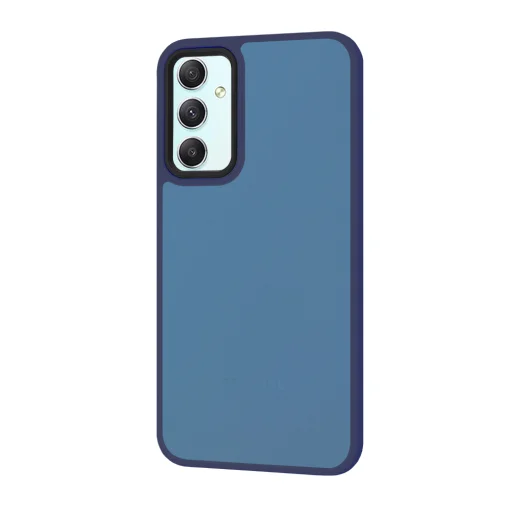  Techsuit - HaloFrost sorozat - Samsung Galaxy A34 5G - Mélykék tok - 2