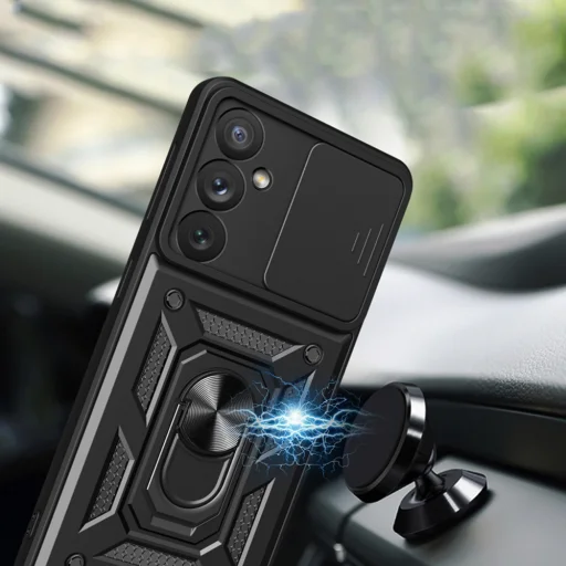  Techsuit - CamShield sorozat - Samsung Galaxy A54 - Rózsaarany tok - 3