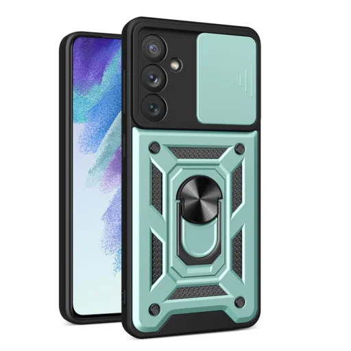  Techsuit - CamShield Sorozat - Samsung Galaxy A54 - Zöld tok - 1