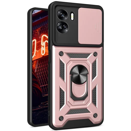  Techsuit - CamShield sorozat - Honor 90 Lite - Rózsaarany tok - 1