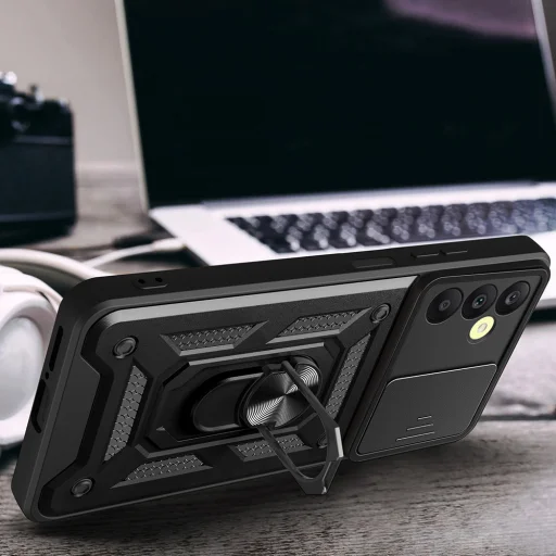  Techsuit - CamShield sorozat - Samsung Galaxy A25 5G - Zöld tok - 5