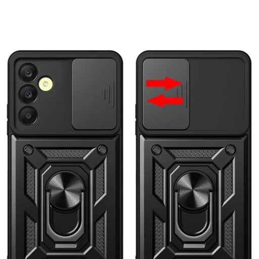  Techsuit - CamShield sorozat - Samsung Galaxy A25 5G - Zöld tok - 3