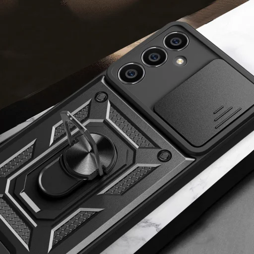  Techsuit - CamShield sorozat - Samsung Galaxy S23 FE - Zöld tok - 4