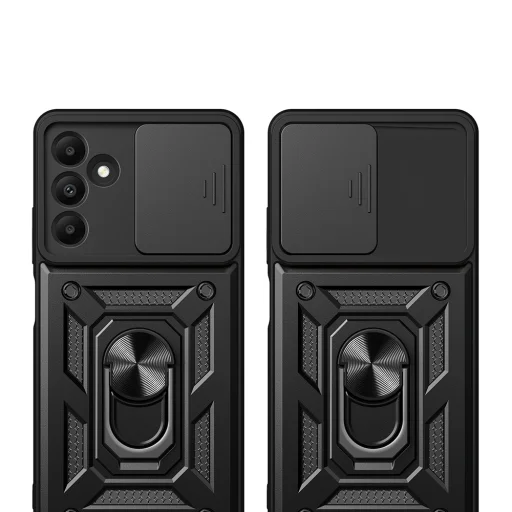  Techsuit - CamShield Sorozat - Samsung Galaxy M15 - Rózsa arany tok - 2