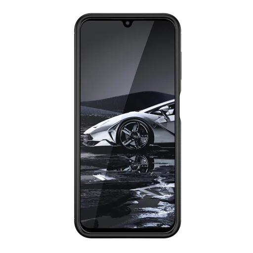  Techsuit - Szénszálas - Samsung Galaxy A14 4G / A14 5G - Fekete tok - 4