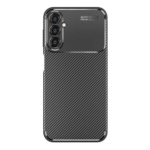 Techsuit - Szénszálas - Samsung Galaxy A14 4G / A14 5G - Fekete tok - 2