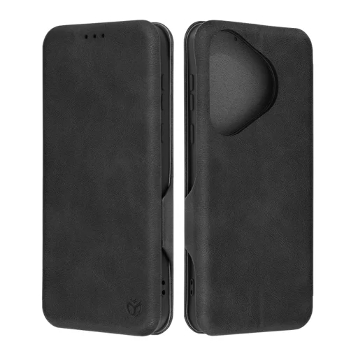  Techsuit - Safe Pénztárca Plusz - Huawei Pura 70 - Fekete tok - 1
