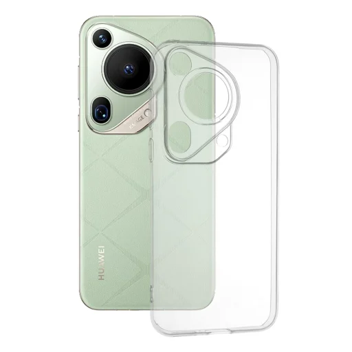  Techsuit - Átlátszó szilikon tok - Huawei Pura 70 Ultra - Átlátszó - 1