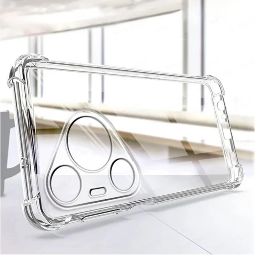  Techsuit - Ütésálló Átlátszó Szilikon - Huawei Pura 70 Pro - Átlátszó tok - 6