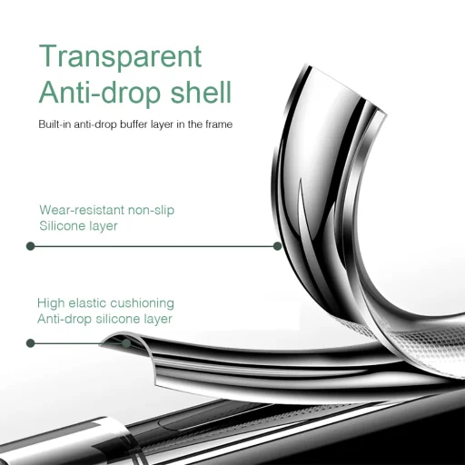  Techsuit - Ütésálló Átlátszó Szilikon - Huawei Pura 70 Ultra - Átlátszó tok - 6