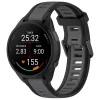  Techsuit - 20 mm-es óraszíj (W053) - Samsung Galaxy Watch 4/5/Active 2, Huawei Watch GT 3 (42mm)/GT 3 Pro (43mm) - Szürke - 4