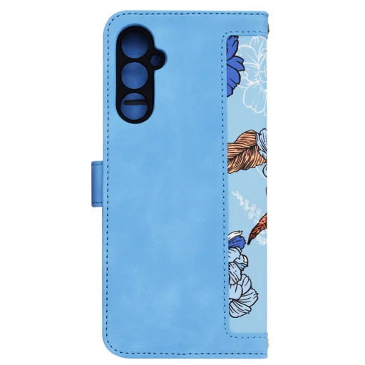  Techsuit - FlipCraft - Samsung Galaxy A05s - Élénk kék tok - 3