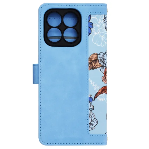  Techsuit - FlipCraft - Honor X8b - Élénk Kék tok - 3