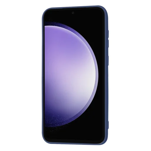  Techsuit - SoftFlex - Samsung Galaxy S23 FE - Sötétkék tok - 3