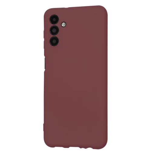  Techsuit - SoftFlex - Samsung Galaxy A13 5G / A04s - Szilva Piros tok - 4