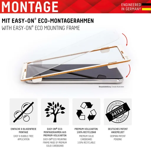  Displex - Prémium Valódi Üveg 2D - Samsung Galaxy A14 4G / A14 5G - Átlátszó üvegfólia - 3