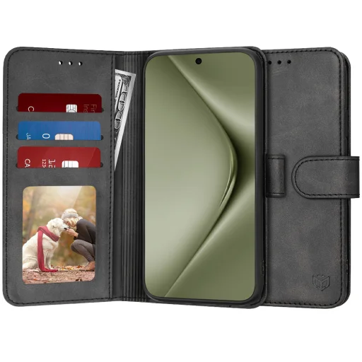  Techsuit - Naplófüzet - Huawei Pura 70 Ultra - Fekete tok - 1