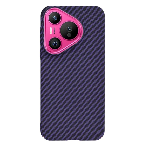  Techsuit - Carbonite FiberShell - Huawei Pura 70 - Lila tok - 3