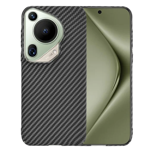  Techsuit - Carbonit Szálhéj - Huawei Pura 70 Ultra - Fekete tok - 1