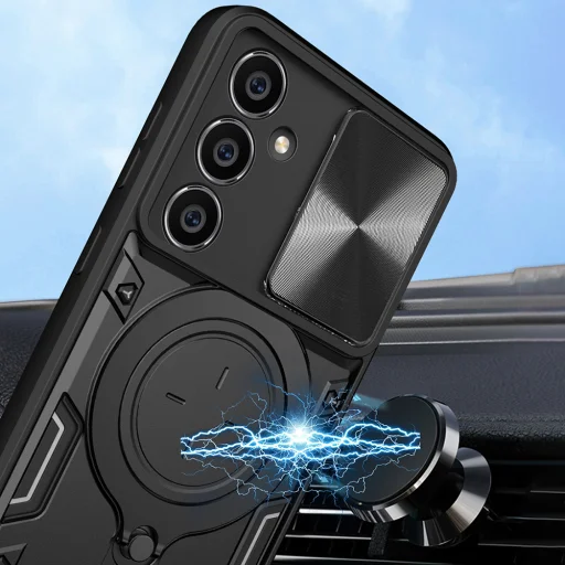  Techsuit - CamGuard Pro - Samsung Galaxy A34 5G - Fekete tok - 4