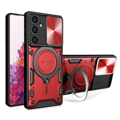  Techsuit - CamGuard Pro - Samsung Galaxy A54 - Piros tok - 1