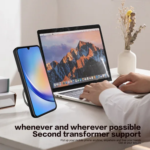  Techsuit - CamGuard Pro - Samsung Galaxy A35 5G - Fekete tok - 3