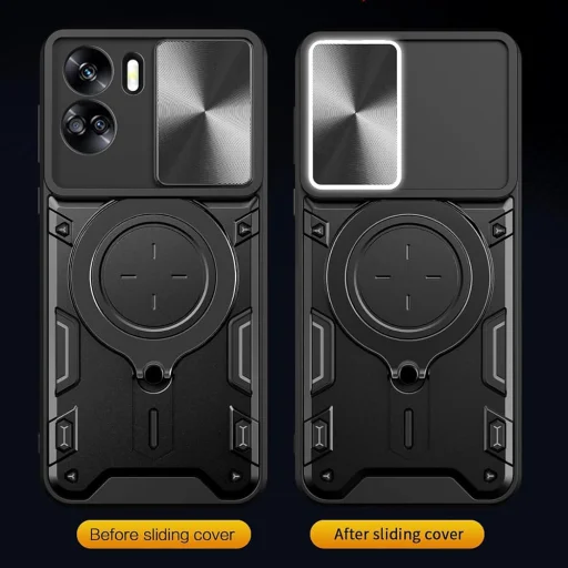  Techsuit - CamGuard Pro - Honor 90 Lite - Piros tok - 3