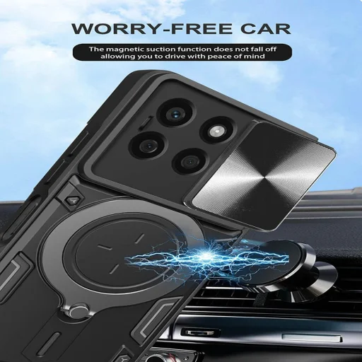  Techsuit - CamGuard Pro - Honor X8c - Piros tok - 4