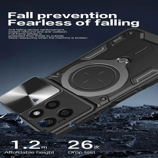  Techsuit - CamGuard Pro - Honor X8c - Piros tok - 6