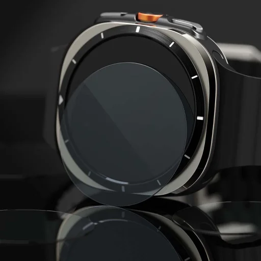  Ringke - Edzett üveg R10 (4 darabos) - Samsung Galaxy Watch Ultra 47mm - Átlátszó üvegfólia - 5