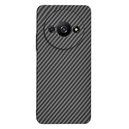  Techsuit - Karbonit Szálhéj - Xiaomi Redmi A3 - Fekete tok - 3