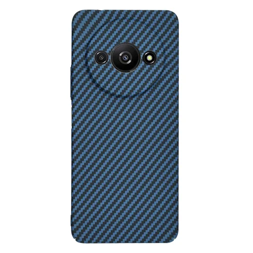  Techsuit - Karbonit Szálhéj - Xiaomi Redmi A3 - Cián tok - 3