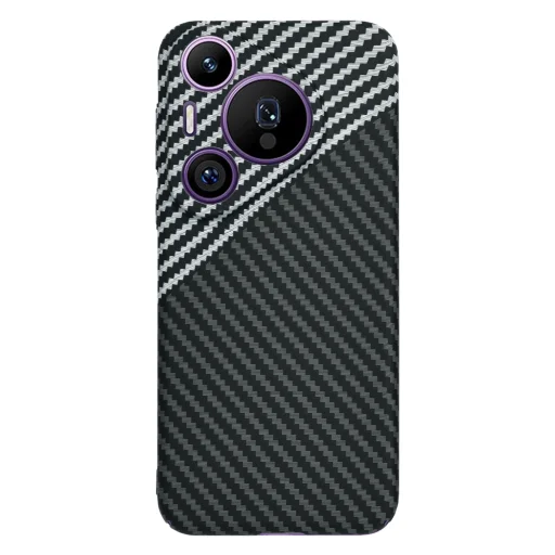  Techsuit - Karbonit Szálhéj - Huawei Pura 70 Pro - Lopakodó Szürke tok - 3