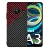  Techsuit - Carbonit FiberShell - Xiaomi Redmi A3 - Vörös Vortex tok thumbnail