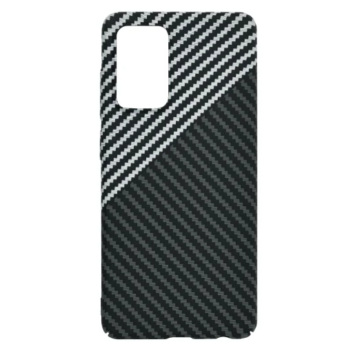  Techsuit - Carbonite FiberShell - Samsung Galaxy A52 4G / A52 5G / A52s 5G - Lopakodó Szürke tok - 7
