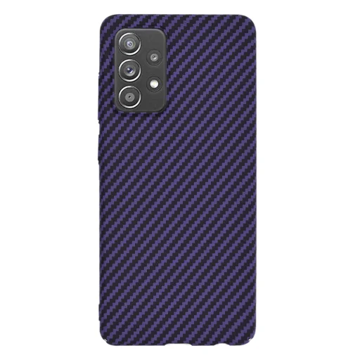  Techsuit - Carbonite FiberShell - Samsung Galaxy A52 4G / A52 5G / A52s 5G - Lila tok - 3